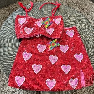 Easy Tiger Cupid Cowboy Sequin Set